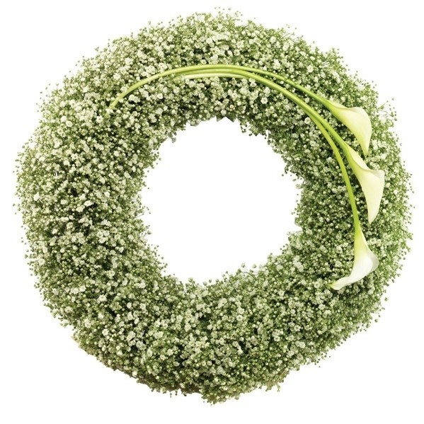 WR5 Gypsophila Wreath