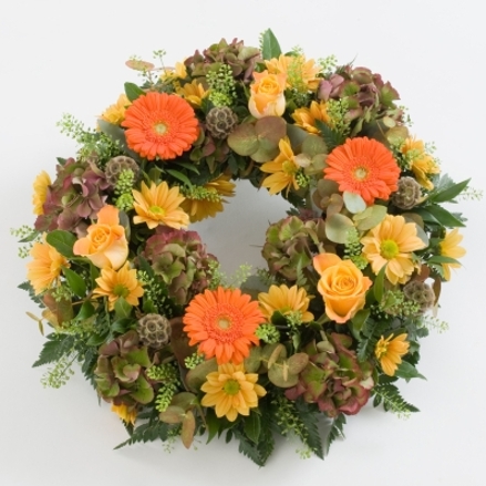 WR8 AUTUMNAL WREATH