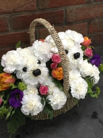 DOGS IN BASKET