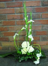 Calla lily arrangement